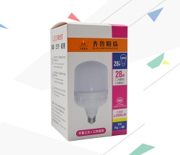 照明节能灯彩盒包装