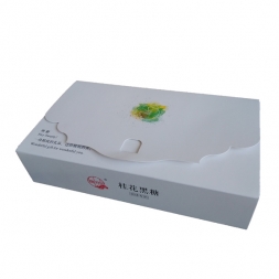 新款高档黑糖包装白卡礼盒
